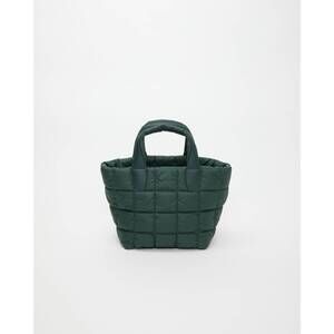 NEW VEE COLLECTIVE women's porter small tote bag in bottle green